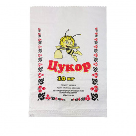 Мішок п/п для цукру Polybags 62 гр/м2 40х55 см 10 кг 100 шт (1128)