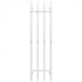 Полотенцесушитель водяной Deffi Split П4 300х1200 нержавеющая сталь, белый, боковое правое подключение