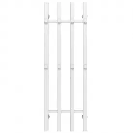 Полотенцесушитель водяной Deffi Split П4 300х1000 нержавеющая сталь, белый, нижнее подключение