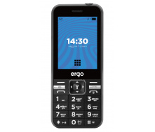 Мобильный телефон ERGO E281 Dual Sim Black (6653749)