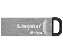 Flash Drives Kingston DataTraveler Kyson 64GB USB 3.2 (DTKN/64GB) Silver/Black (6622888)