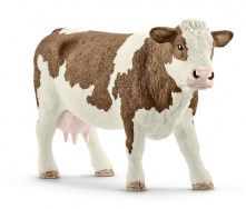 Игровая фигурка Schleich Симентальская корова 130х40х77 мм (6903272)