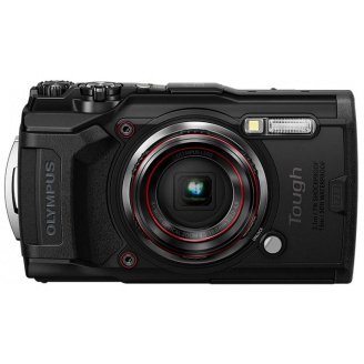 Цифровая камера Olympus TG-6 Black (Waterproof - 15m; GPS; 4K; Wi-Fi) (6500897)