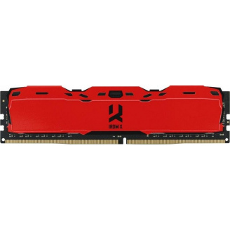 Оперативная память GoodRam DDR4 8GB 3200MHz IRDM X RED (IR-XR3200D464L16SA/8G) (6687839)