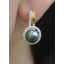 Серебряные серьги Sil с жемчугом 104s-2 Фианит (Sil-913) Харків