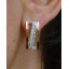 Серьги из серебра Sil 059s Прозрачный (Sil-948) Луцк