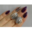 Серебряные серьги Sil с золотыми накладками 150s-3 Серый (Sil-1093) Костополь