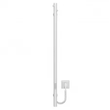 Полотенцесушитель электрический Deffi Chloe 30x1000 нержавеющая сталь, белый, WD04