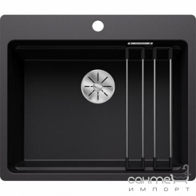 Прямоугольная кухонная мойка на одну чашу Blanco Etagon 6-F Silgranit 527687 кофе