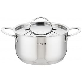 Кастрюля RINGEL Besser 4.2 л 22 см Хром (6869644)