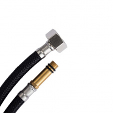 Шланг для смесителя AQUASTRONG NYLON ВН M10х1/2", 0,4 м (длинный штуцер)