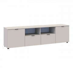 Комод Doros Рон 4 2 фасада 2 шухляды Кашемир 180х38х50 см (41516046) Курінь