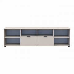 Комод Doros Рон 4 2 фасада 2 шухляды Кашемир 180х38х50 см (41516046) Курінь
