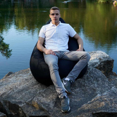 Кресло-мешок груша Оксфорд Waterproof 3XL 95х90х100 см iQmebel Черный сьемный чехол Пологи