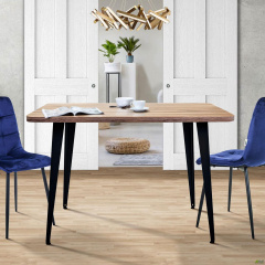 Кухонний стіл Cherry 1200х670хН770 з дсп дуб липко Тячів