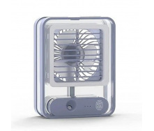 Мини кондиционер аккумуляторный от USB Transparent Spray Light Fan (UKC-01)