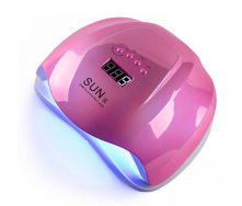 Лампа SUN T-SO32555 для сушки гель лака SunX pink Mirror 54W