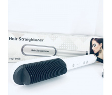 Электрическая расческа-выпрямитель Hair Straightener HQT-909B Белый (HQT909BK)