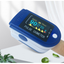 Пульсоксиметр на палец Pulse Oximeter LK-88 Оксиметр электронный Пульсомер измеритель кослорода в крови ЛК-88