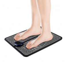 Миостимулятор для ступней и ног EMS Foot Massager Black (3_03472)