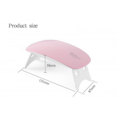 Лампа для сушки BTB гель лаков 6W LED UF SUN mini (56169) Киев