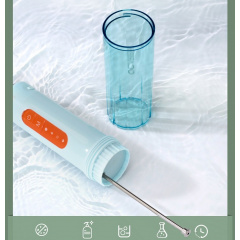 Ирригатор портативный для ухода за полостью рта Power Floss PR84V original Blue Lagoon Оріхів