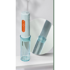 Ирригатор портативный для ухода за полостью рта Power Floss PR84V original Blue Lagoon Оріхів