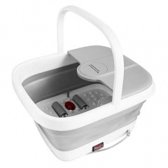 Массажер-ванночка для ног RIAS Footbath Massager RF-368Z складная 5L White-Grey (3_04549) Ужгород
