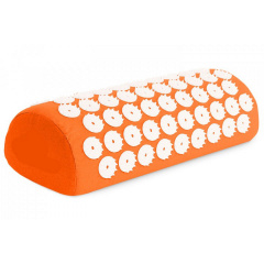 Коврик массажно-акупунктурный Life style Acupressure Mat and Pillow Set с подушкой 64 х 40 см Оранжевый Миколаїв