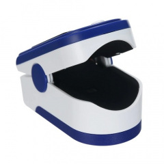 Пульсоксиметр электронный на палец Healer Oximeter 5309 LED пульсоксиметр+Батарейки+Черные спортивные часы Бровары