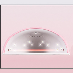Лампа для сушки ногтей маникюра и педикюра Beauty Nail Led Lamp 258FD компактная с UV светом на 36w Нежин