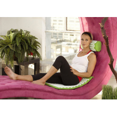 Коврик массажно-акупунктурный Life style Acupressure Mat and Pillow Set с подушкой 64 х 40 см Зелёный Львів