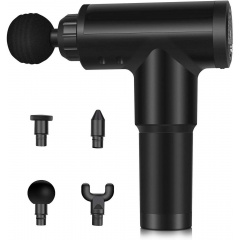 Ручной массажер для мышц RIAS Fascial Gun KH-320 Black (3_01147) Южноукраїнськ