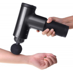 Ручной массажер для мышц RIAS Fascial Gun KH-320 Black (3_01147) Южноукраїнськ