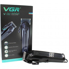 Машинка для стрижки волос VGR V-282 LED-дисплей аккумуляторная Black Братське
