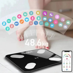 Фитнес весы Matarix MX-454 App Bluetooth Смарт весы с приложением для взвешивания людей (2075741835) Славута