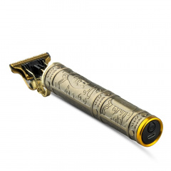 Триммер аккумуляторный для бороды и волос RAF R.430 5W Gold Кривий Ріг