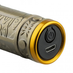 Триммер аккумуляторный для бороды и волос RAF R.430 5W Gold Кривий Ріг