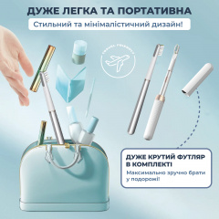 Электрическая зубная щетка MIR QX-8 Home&Travel Collection Gray Покровськ