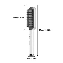 Терморасческа для выпрямления волос RIAS Hair Straightener HQT-908 Grey (3_01625) Надвірна