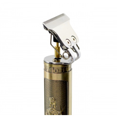 Триммер аккумуляторный для бороды и волос Vintage T9 5W Gold (3_01987) Курень