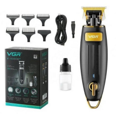 Машинка для стрижки волос VGR V-192 аккумуляторная 5W Black-Gold (3_03021) Михайловка