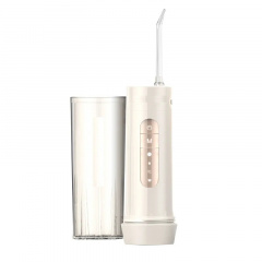 Ирригатор портативный для ухода за полостью рта Power Floss PR84V original Yellow Cream Володарськ-Волинський