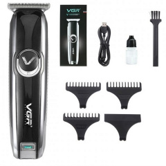 Машинка для стрижки волос VGR V-168 аккумуляторная 5W Silver-Black (3_02924) Жмеринка