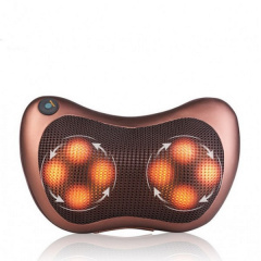 Массажная подушка для дома и машины массажёр Massage Pillow 8 роликов (1756375287) Київ