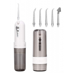 Ирригатор портативный для ухода за полостью рта Power Floss PR40V original gray Київ