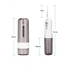 Ирригатор портативный для ухода за полостью рта Power Floss PR40V original gray Київ