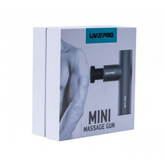 Перкуссионный массажер LivePro MINI MASSAGE GUN серый 13.7x9x4.6см LP8513 Луцьк