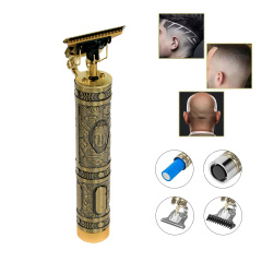 Машинка триммер для стрижки волос бороды Clipper Hair Бронзовый (hub_7pqpaj) Київ