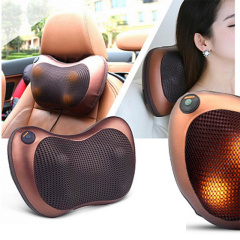 Массажная подушка в автомобиль MASSAGE pillow для спины и шеи с инфракрасным подогревом MS (1756374572) Энергодар